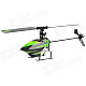 WLtoys V955 4-CH 2.4G Radio Control R/C Helicopter w/ 3.0" LCD 4-Model Remote Controller - Green