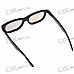 Re-useable Plastic Frame and Lens Polarized 3D Glasses