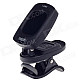 Stylish Keyless Switch Musedo T-29G 1" LCD Clip-On Tuner for Guitar - Black (1 x CR2032)