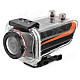 AT90 1.5" LCD 5MP CMOS 1080P HD 170 Degree Waterproof Sports Camera w/ IR Remote - Black + Orange