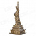 CIGL MT9175A the Statue of Liberty Shape Coin Saving Bank Money Box - Black + Golden