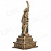 CIGL MT9175A the Statue of Liberty Shape Coin Saving Bank Money Box - Black + Golden