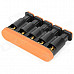 MMS02 5-key Guitar Bass Piano Hand Finger Exerciser Trainer Grip - Orange + Black