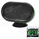 Multi-Functional Car 2.5" LCD Clock / Thermometer / Battery Voltmeter - Black + Green