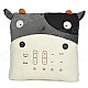 Cute Cow Pillow Style Multi-Functional Remote Controller - Black + White (2 x AA)
