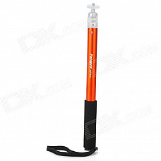 FOTOPRO QP-902 Retractable Aluminum Alloy Handheld Monopod for Digital Camera - Black + Orange