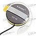 Kanen KM-95 Hook Style Noise Isolation Headset (3.5mm Jack/130cm Cable)