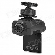 AT90 Car Mounted 1.5" TFT Display 5.0MP CMOS 4X Zooming HD DVR - Black (64GB Max.)