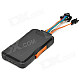 MT3326 GPS Anti-theft Vehicle Tracker for Car / Motorcycle - Black + Orange