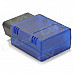 ELM327 Bluetooth OBD2 V1.5 Car Diagnostic Interface Tool - Blue