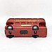 Creative Britain Retro Double-Decker Style Coin Bank - Red