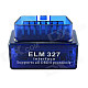 C2 Car Vehicle Mini Bluetooth OBD2 V1.5 Code Reader Scanner - Blue