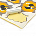 Special Decorative Bullet Hole Style Car Sticker - Grey + Yellow + Black