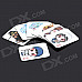 10050054M Cartoon Peking Opera Style Refrigerator Magnet Sticker Set - Multicolored (14 PCS)