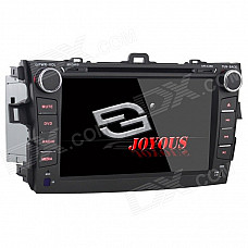 Joyous J-8612MX 8" Toyota Corolla 2 Din DVD Player w/ GPS, Analog TV, IPOD, Bluetooth and FM / AM