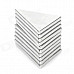Triangle NdFeB Magnet Set - Silver (10 PCS)