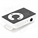 KD-MP3-31-HEISE MP3 Player w/ TF / Mini USB / 3.5mm Jack - White + Black