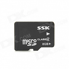 SSK Class 4 Micro SDHC / TF Card (8GB)