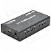 LINK-MI LM-SW03 1080P 3D 3 in 1 out HDMI Switch w/ Remote Control - Black