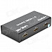 LINK-MI LM-SW03 1080P 3D 3 in 1 out HDMI Switch w/ Remote Control - Black