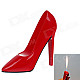 Fashion High-heeled Shoes Style Lighter - Red