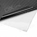 H02T DIY Carbon Fiber 3D Decorative PVC Sticker for Car - Black (63cm x 300cm)