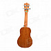 54CM White-edge Wooden Ukulele - Brown