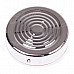 Stainless Steel Spring Lid Ashtray - Silver