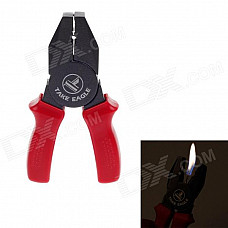 Creative Pliers Style Orange Flame Oil Lighter - Black + Red