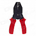 Creative Pliers Style Orange Flame Oil Lighter - Black + Red