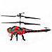 4.5-CH IR Remote Controlled Simulation Dragonfly Helicopter - Red