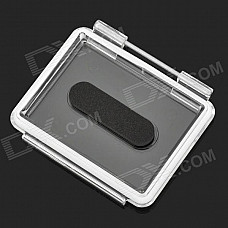 SMJ Replacement Waterproof Back Door w/ Gasket / Axis for Gopro Hero3 / Hero2 / Hero - Black