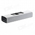 USB Rechargeable Electronic Cigarette Lighter - Black + White