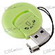 MicroSD TransFlash TF SD/SDHC USB 2.0 Card Reader Keychain