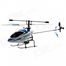 WLtoys V911 4-CH 2.4GHz R/C Helicopter w/ Battery Charging Cable - Blue + White