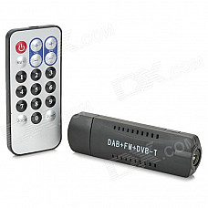 RTL2832U + R820T Mini DVB-T + DAB + FM + SDR USB DVB-T Stick
