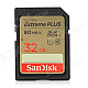 SanDisk Extreme SDHC Memory Card - Black (Class 10 / 32GB)