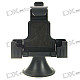 Universal Car Windshield Swivel Mount for GPS Navigators (10.5~18cm Adjustable Width)