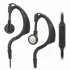 SP-9H Sports Ear Hook In-Ear Earphone - Black (3.5mm Plug)