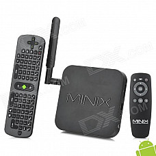 US MINIX NEO X7+RC11 Quad Core Android 4.2.2 TV Player w/ WiFi Antenna/Air mouse - Black