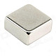 10050071W Powerful Square NdFeB Magnet - Silver