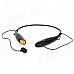 TF-700+ Neck-Strap Stereo Bluetooth V2.1 + EDR Headset w/ Vibrating Call Alert + TF Slot - Black