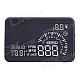 ASH-4 ActiSafety Multi Car OBD2 Fuel Consumption Water Temperature Speed HUD Head Up Display