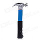 Creative Hammer Style Orange Flame Oil Lighter - Black + Blue + Silver