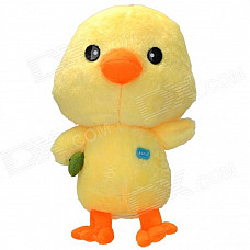 XJ1401 Cute Cartoon Chickabiddy Doll - Yellow + Orange