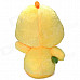 XJ1401 Cute Cartoon Chickabiddy Doll - Yellow + Orange