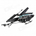 HS 817C 3.5-CH IR Control R/C Helicopter w/ Gyro / 300KP Camera / 1GB TF - Black + Blue