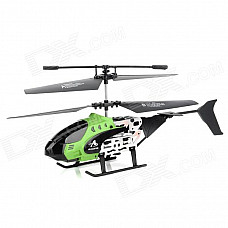 Chuang Hang H38 2.5-CH IR Remote Control R/C Helicopter - Green + Black + Silver