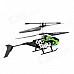 Chuang Hang H38 2.5-CH IR Remote Control R/C Helicopter - Green + Black + Silver