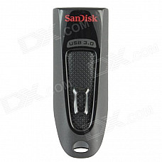 Sandisk SDCZ48-064G Ultra USB 3.0 Flash Drive Disk w/ Red Indicator - Grey + Black (64GB)